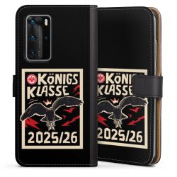 Sideflip mit langer Lasche schwarz