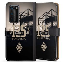 Sideflip mit langer Lasche schwarz