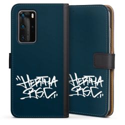 Sideflip mit langer Lasche schwarz