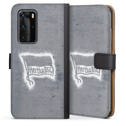 Sideflip mit langer Lasche schwarz