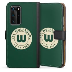 Sideflip mit langer Lasche schwarz