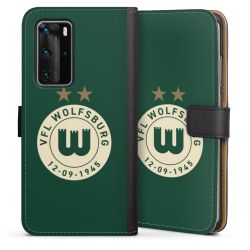 Sideflip mit langer Lasche schwarz