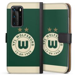 Sideflip mit langer Lasche schwarz