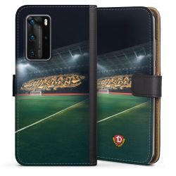 Sideflip mit langer Lasche schwarz