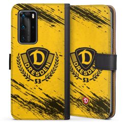 Sideflip mit langer Lasche schwarz