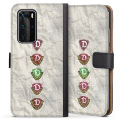 Sideflip mit langer Lasche schwarz