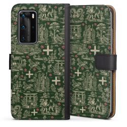 Sideflip mit langer Lasche schwarz