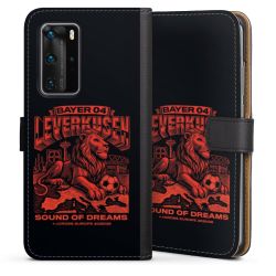 Sideflip mit langer Lasche schwarz