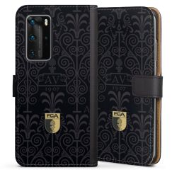 Sideflip mit langer Lasche schwarz