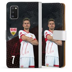 Sideflip mit Lasche weiß