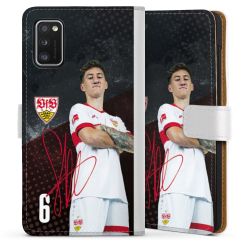 Sideflip mit Lasche weiß