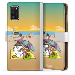 Sideflip mit Lasche weiß