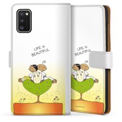 Sideflip mit Lasche weiß