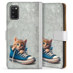 Sideflip Fodral med flap vit