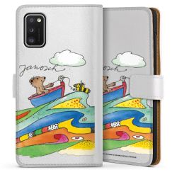 Sideflip Fodral med flap vit