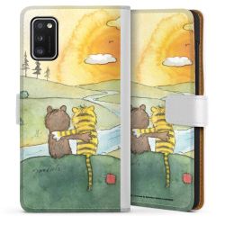 Sideflip Fodral med flap vit