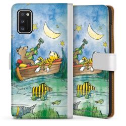 Sideflip Fodral med flap vit