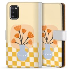 Sideflip Fodral med flap vit