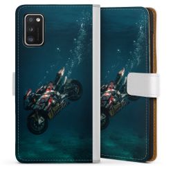 Sideflip mit Lasche weiß