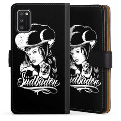 Sideflip mit Lasche schwarz