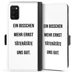 Sideflip mit Lasche schwarz