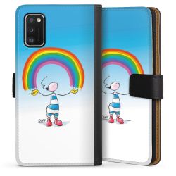 Sideflip mit Lasche schwarz