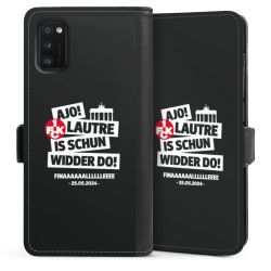 Sideflip mit Lasche schwarz