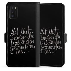 Sideflip mit Lasche schwarz