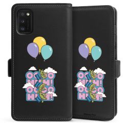 Sideflip with flap black/lateral flap