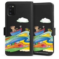 Sideflip with flap black/lateral flap