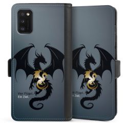 Sideflip with flap  black