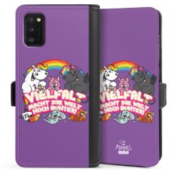 Sideflip mit Lasche schwarz