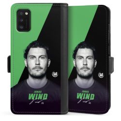 Sideflip mit Lasche schwarz