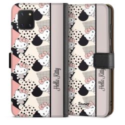 Sideflip mit langer Lasche schwarz