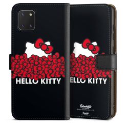 Sideflip mit langer Lasche schwarz