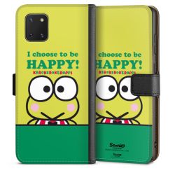 Sideflip mit langer Lasche schwarz