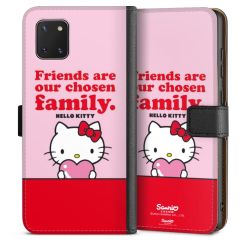 Sideflip mit langer Lasche schwarz