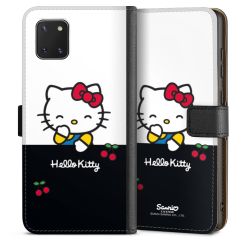 Sideflip mit langer Lasche schwarz