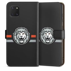 Sideflip mit langer Lasche schwarz