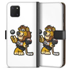 Sideflip mit langer Lasche schwarz