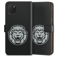 Sideflip mit langer Lasche schwarz