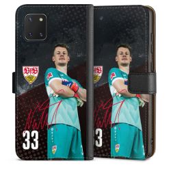 Sideflip mit langer Lasche schwarz