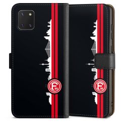 Sideflip mit langer Lasche schwarz