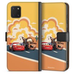 Sideflip mit langer Lasche schwarz