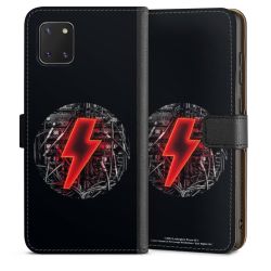 Sideflip mit langer Lasche schwarz