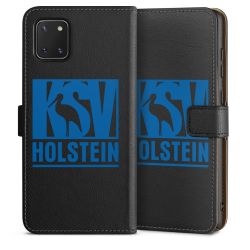 Sideflip mit langer Lasche schwarz