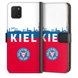 Sideflip mit langer Lasche schwarz