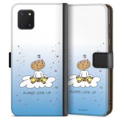 Sideflip mit langer Lasche schwarz