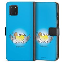 Sideflip mit langer Lasche schwarz