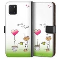 Sideflip mit langer Lasche schwarz